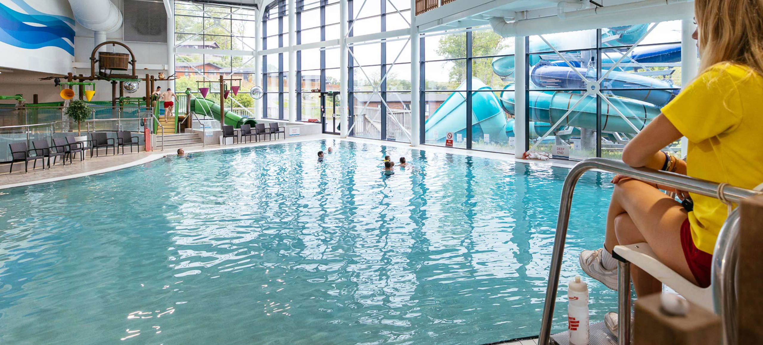 Finlake Indoor Pool With Lifeguard