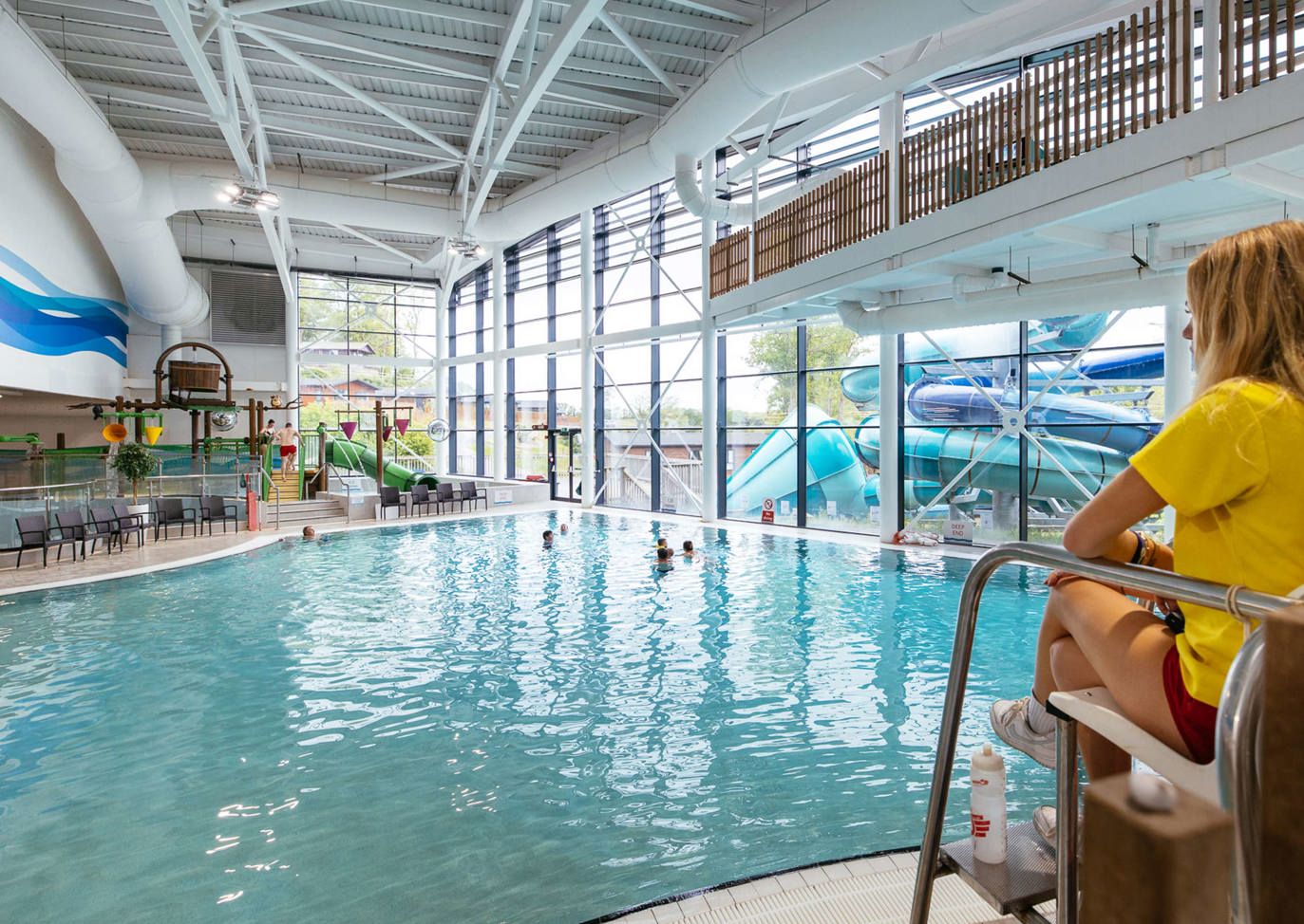 Finlake Indoor Pool With Lifeguard