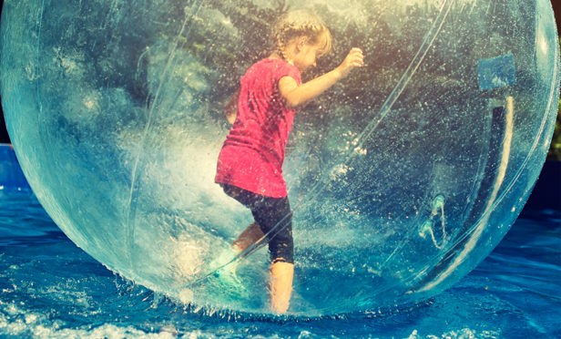 Finlake Girl Walking In Water Walker