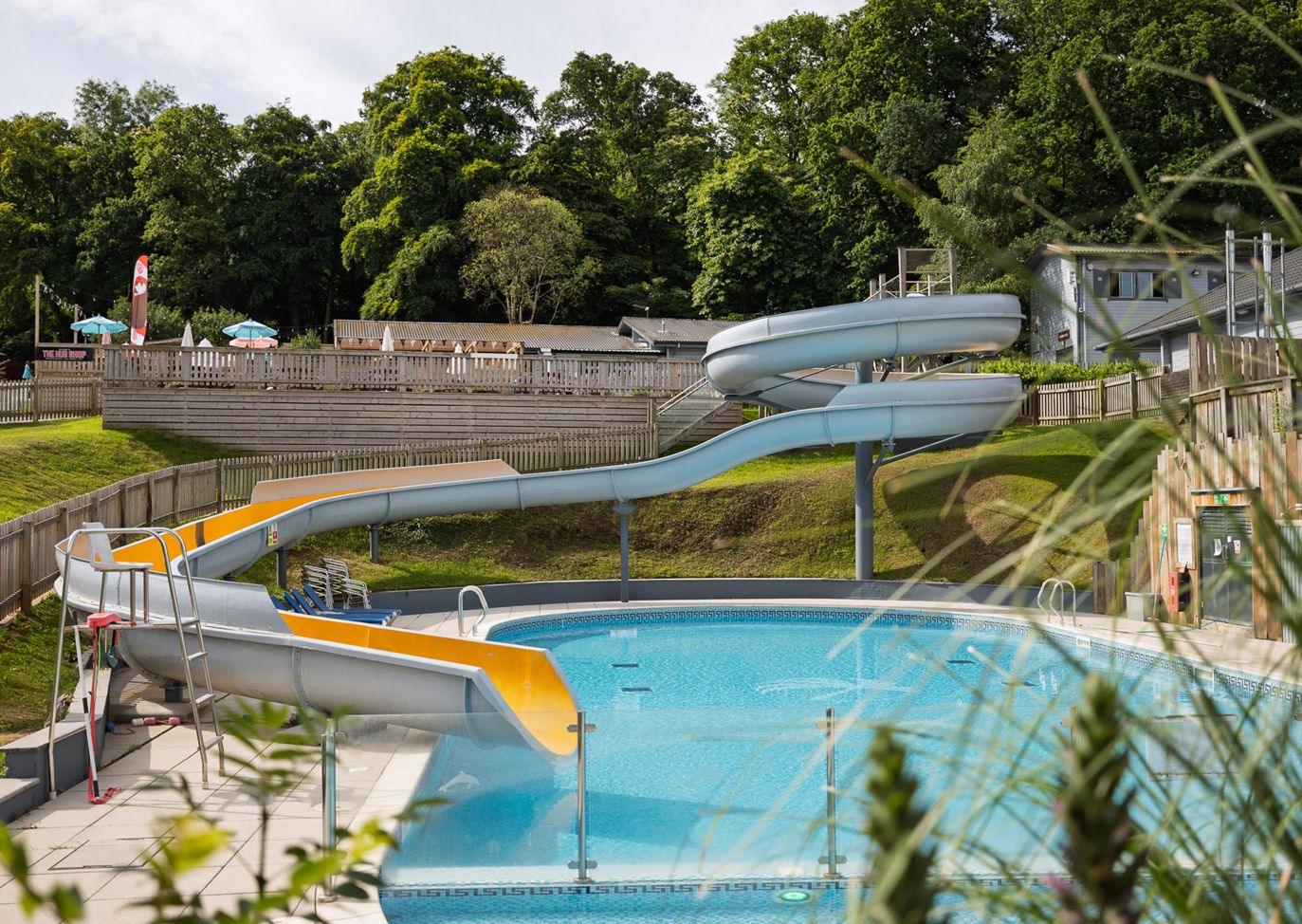 Finlake Outdoor Pool With Slide