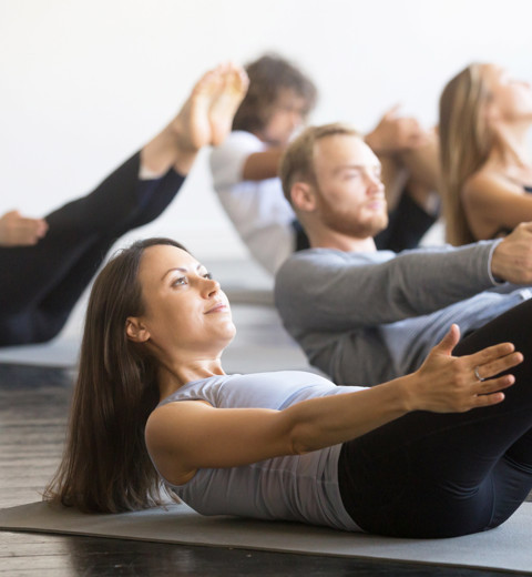 Finlake Gym Pilates Class